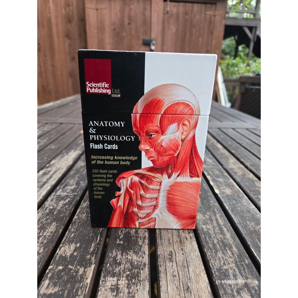 Scientific Publishing Ltd. Anatomy & Physiology Flash Cards 335 Cards Boxed